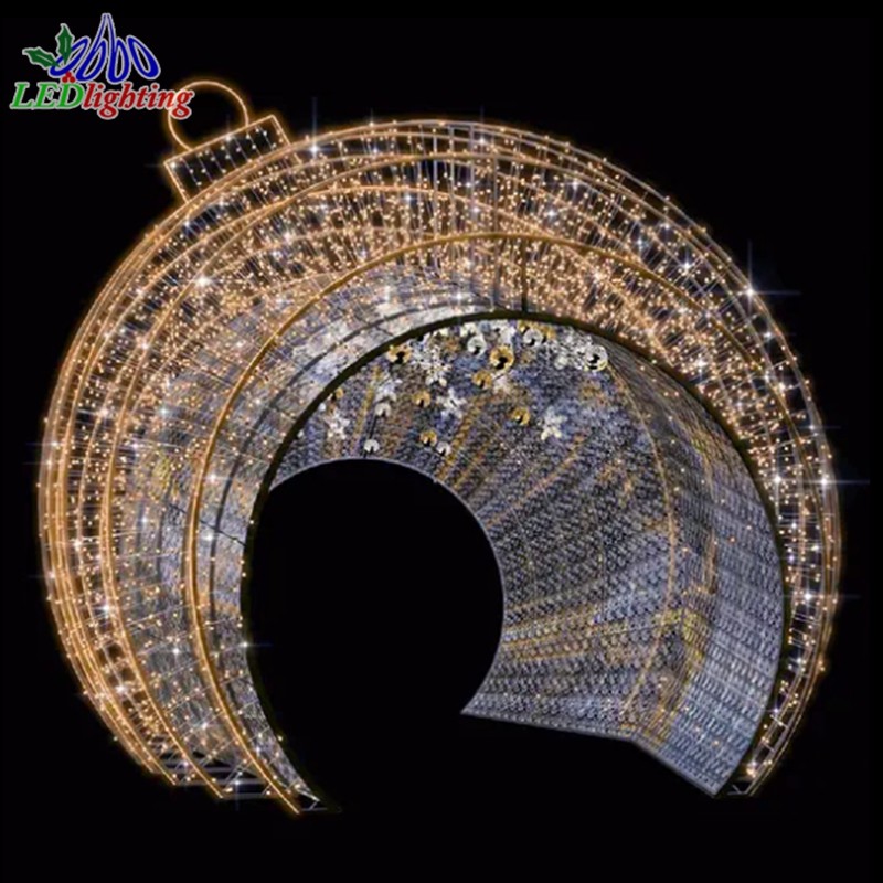 Christmas Ball Light Factory - Large Arch Outdoor Waterproof 3D