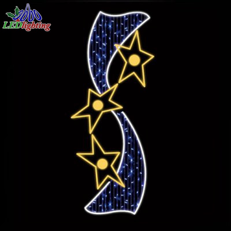 LED Pole Light Factory - Custom Handmade 2D Outdoor Christmas