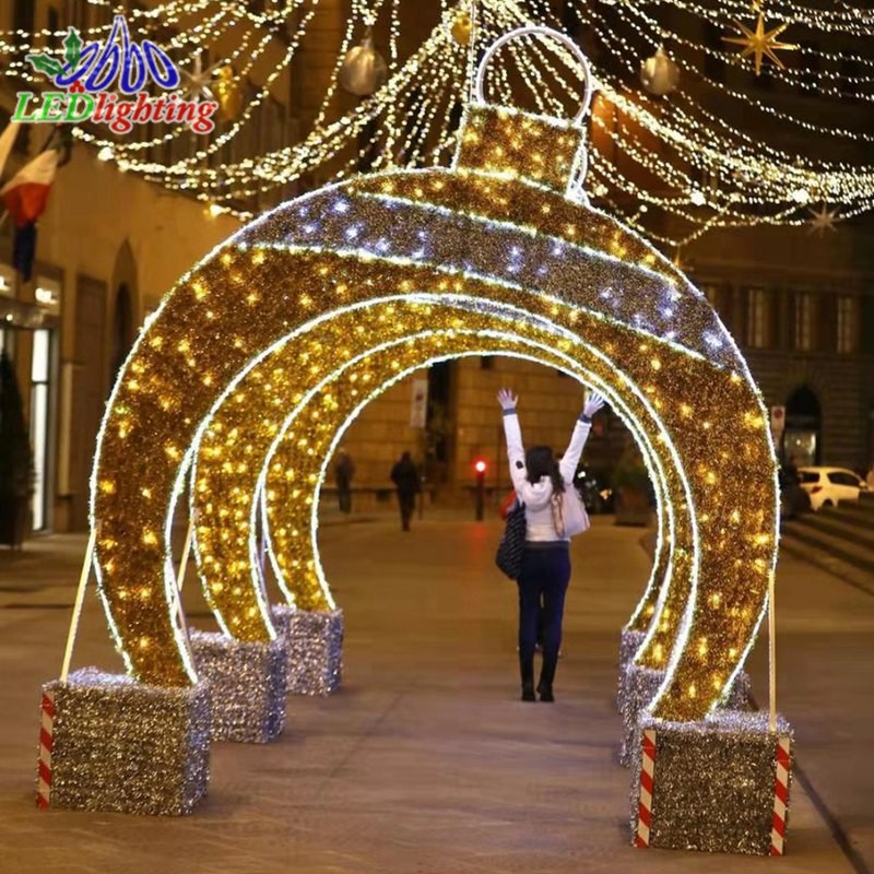 LED Arch Light Manufacturer - Professional Metal Frame Shopping Center