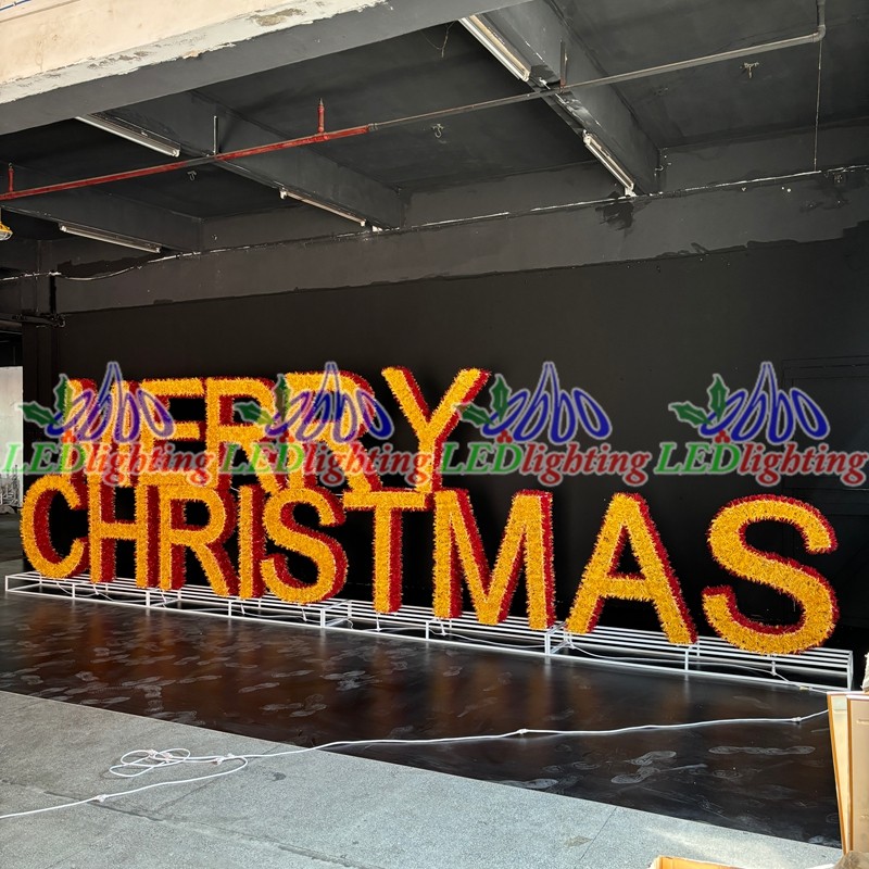 Christmas Sign Factory - Wholesale Custom Merry Lighting Letter
