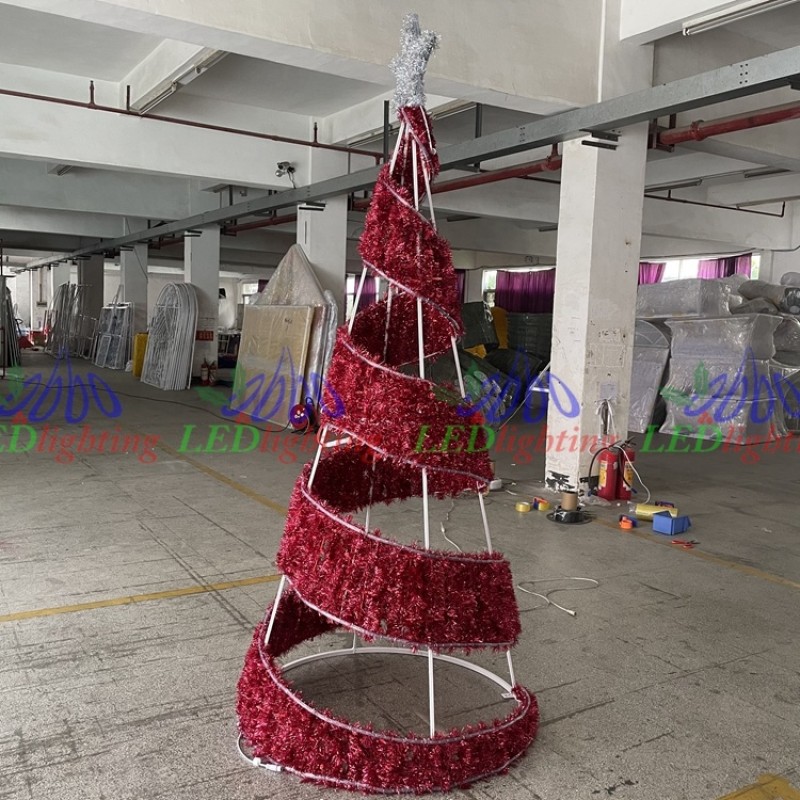 LED Tree Lights Manufacturer - Large Christmas Tree Outdoor Shopping
