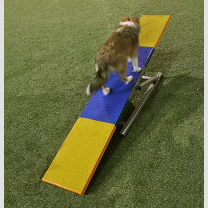 Dog Agility Teeter Factory - Mini 6FT Steel Seesaw