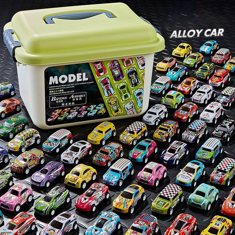Diecast Cars Manufacturer - 30 PCS Pull Back Racing Metal