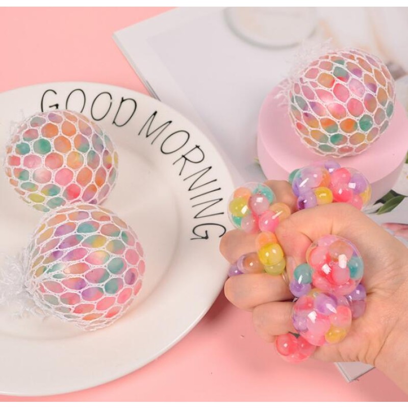 Stress Ball Factory - New Design Mesh Squishy TRP Grape