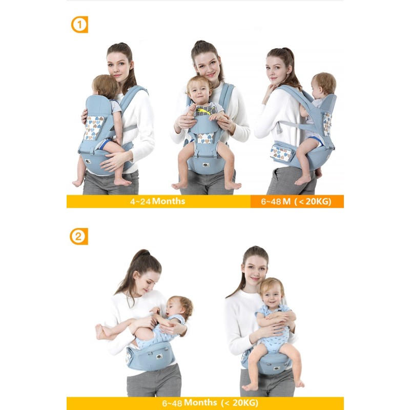 Baby Sling Manufacturer - 6 in 1 Comfortable Head Support