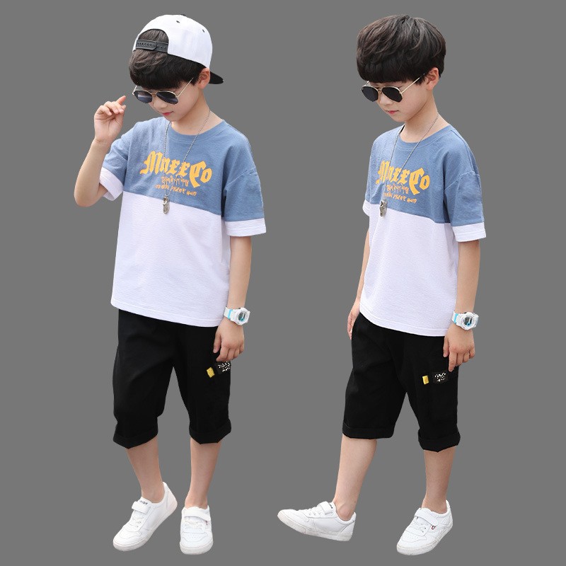 Summer Set Manufacturer - Boys T-shirt Short Sleeve Pants