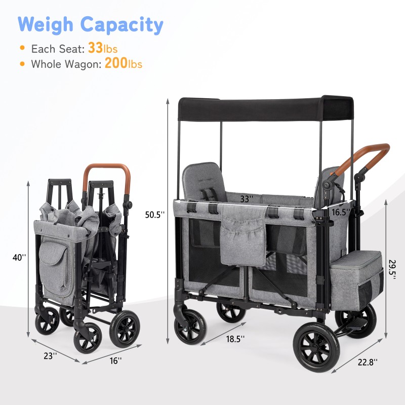 Travel Wagon Manufacturer - 2025 Outdoor Luxury 2 Seats
