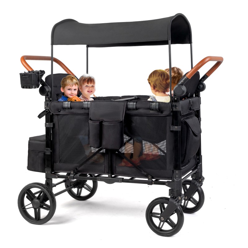 Wagon Stroller Manufacturer - 2025 Outdoor Luxury 4 Seats