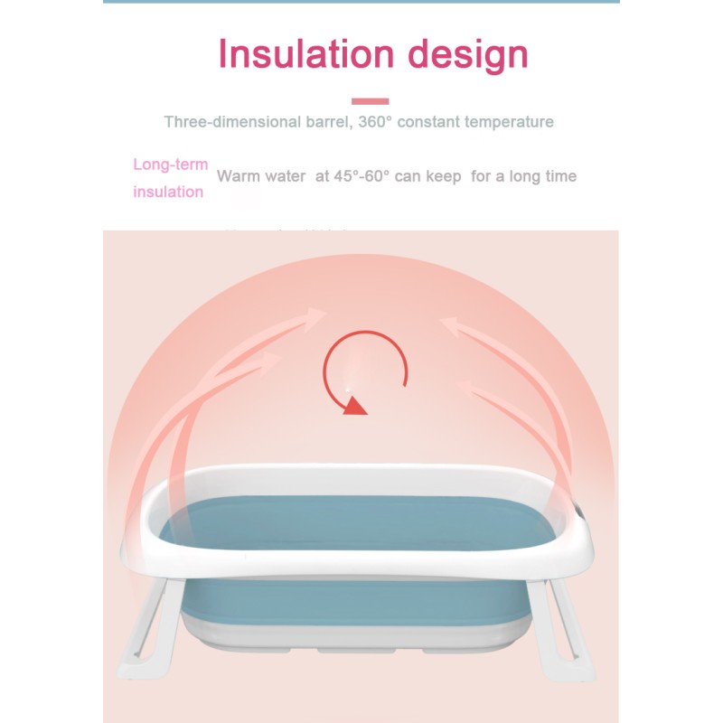 Baby Bath Tub Manufacturer - 2022 New Foldable TPE Portable