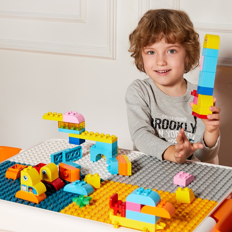 Building Blocks Table Factory - Kindergarten Educational Plastic