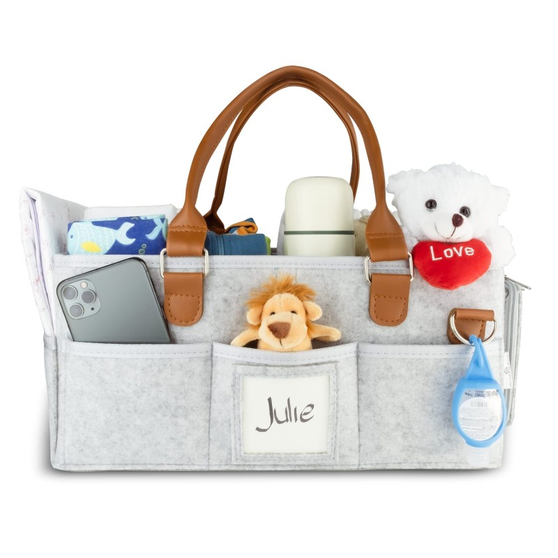 Diaper Organizer Manufacturer - Luxury Pure White Large Capacity