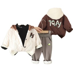 Winter Set Factory - Autumn Winter Thickened Hooded Coat