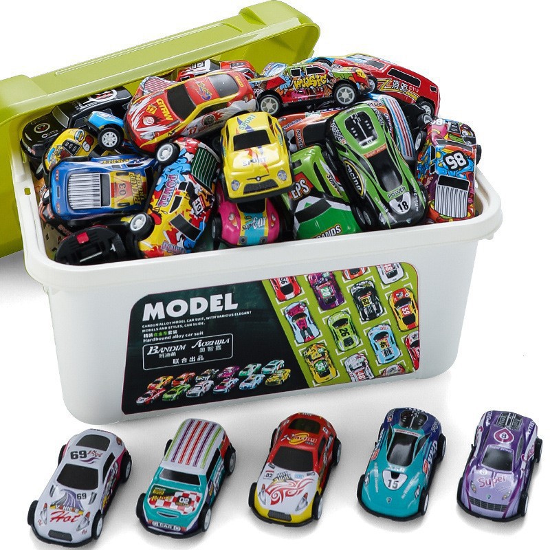 Diecast Cars Manufacturer - 30 PCS Pull Back Racing Metal