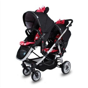 Twins Stroller Manufacturer - Wholesale Lightweight 4 Wheels