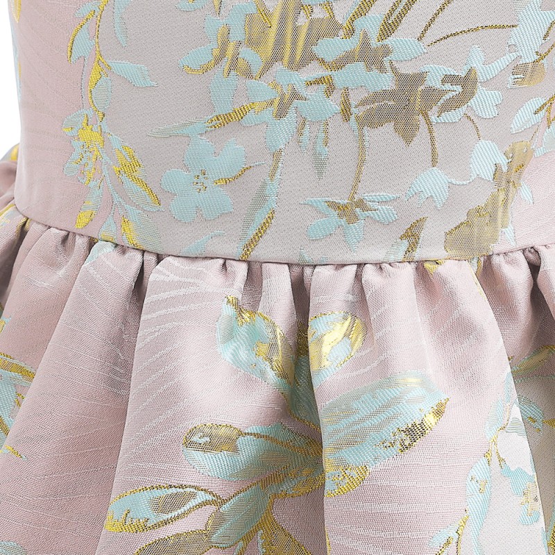 Bridesmaid Dress Factory - Wedding Gown Big Bow Embroidered