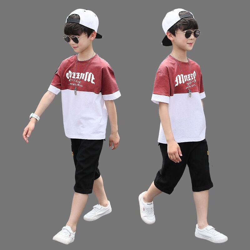 Summer Set Manufacturer - Boys T-shirt Short Sleeve Pants