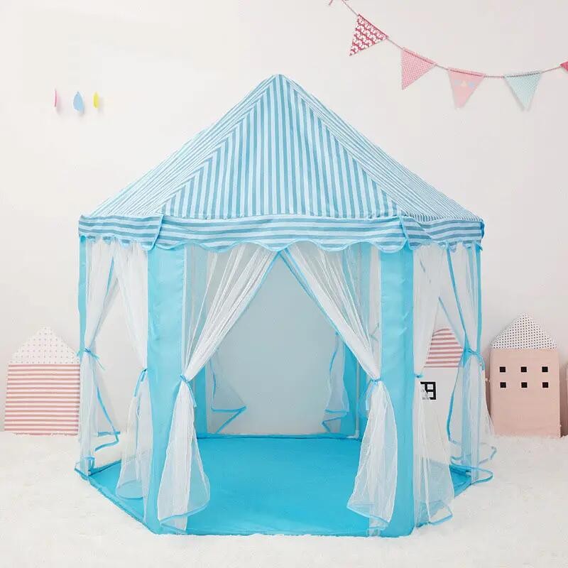Play Tent Manufacturer - OEM Kid's Flower Princess Pink