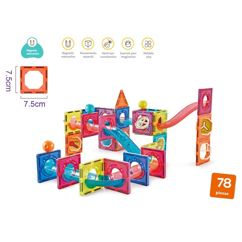 Magnetic Blocks Manufacturer - 100pcs Educational Assembly