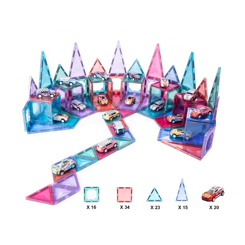 Magnetic Blocks Manufacturer - 59PCS 3D Diamond Construction