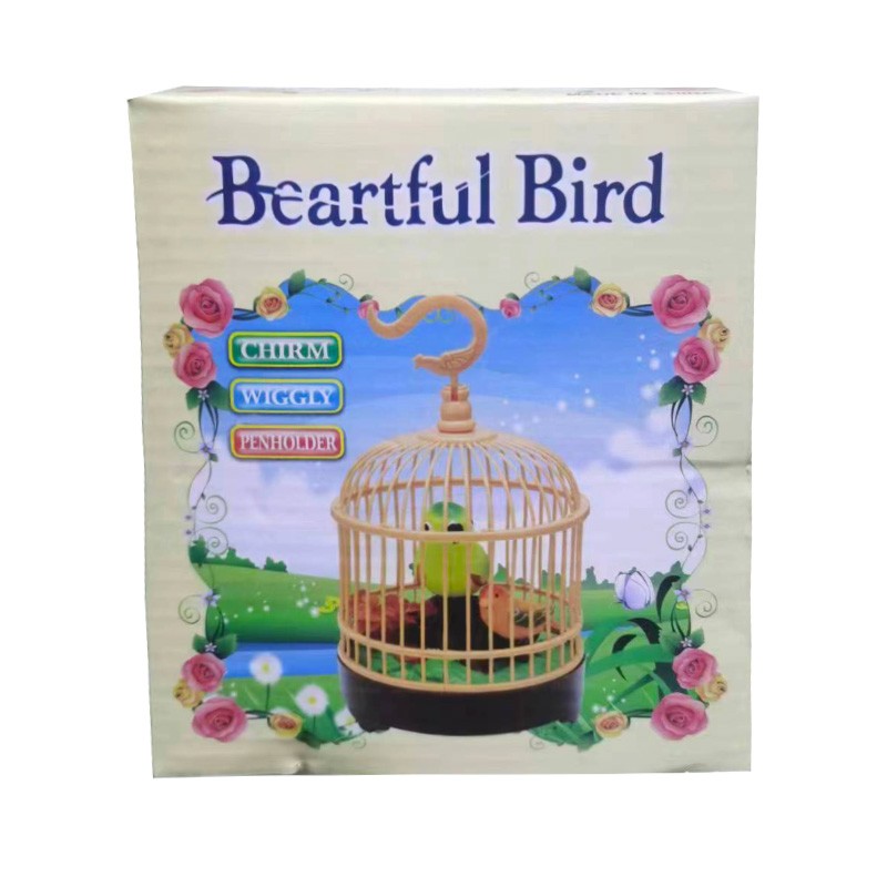 Bird Cage Toy Factory - Voice Control Simulation Plastic