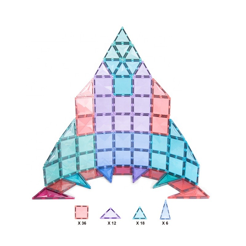 Magnetic Blocks Manufacturer - 59PCS 3D Diamond Construction