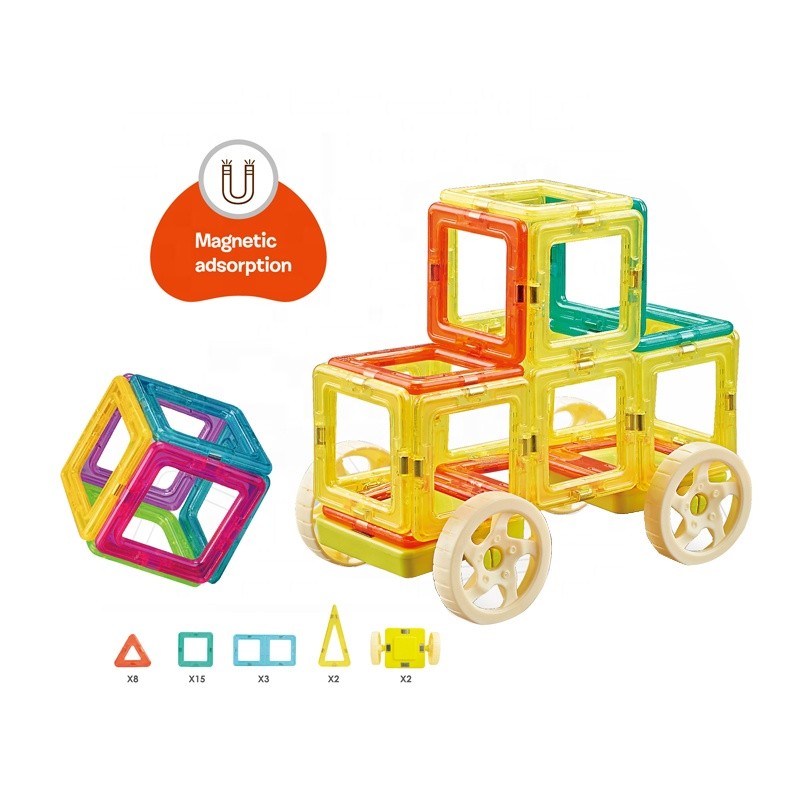 Magnetic Tiles Factory - Colorful Plastic Glass Material