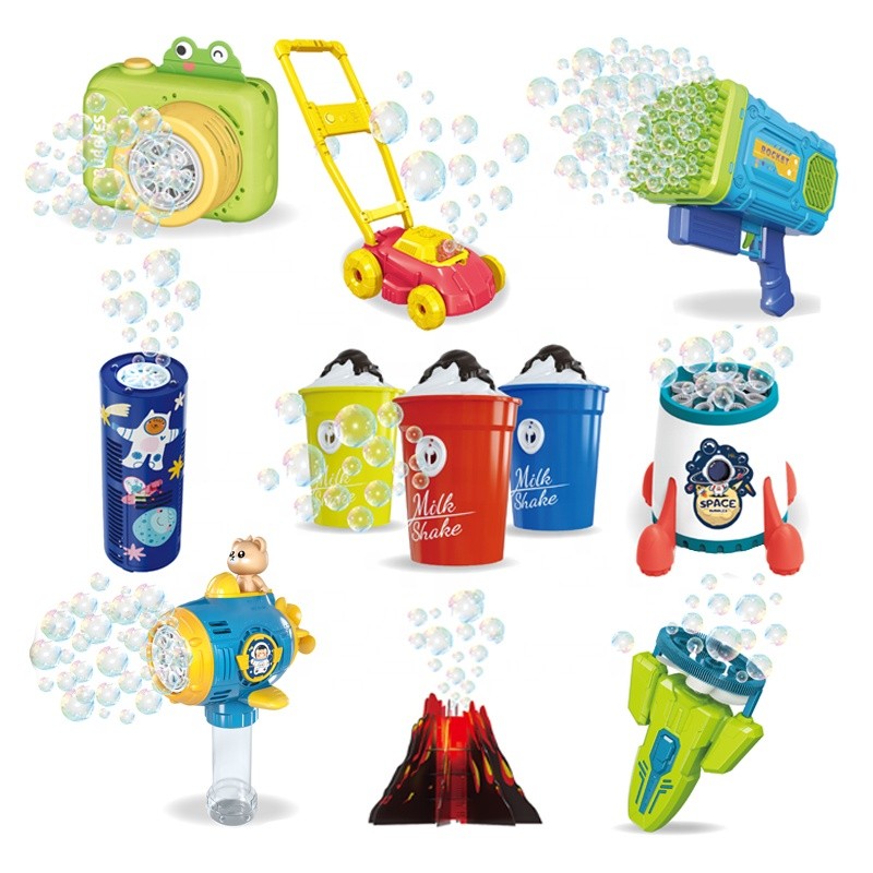 Bubble Gun Manufacturer - Fully Automatic 32 Holes