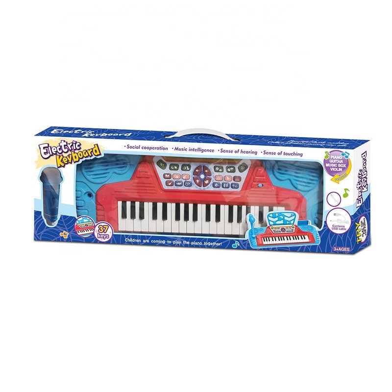Electronic Piano Factory - 37 Keys MP3 Colorful Lights