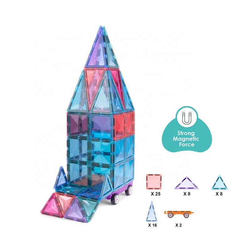 Magnetic Blocks Manufacturer - 59PCS 3D Diamond Construction