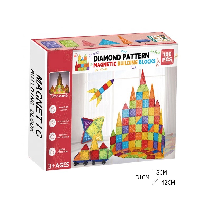Magnetic Blocks Manufacturer - 100pcs Educational Assembly
