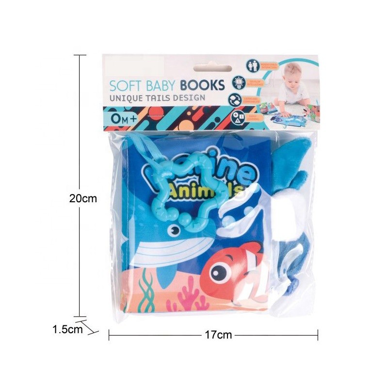 Baby Cloth Book Manufacturer - Early Educational Ocean Animal