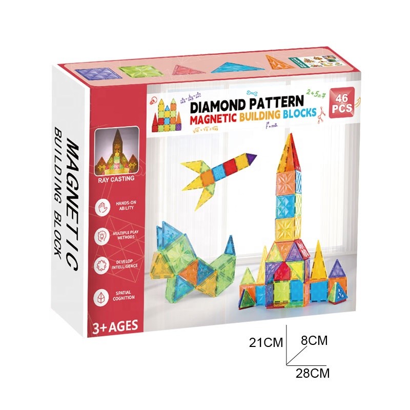 Magnetic Tiles Factory - 3D Funny Plastic Glass