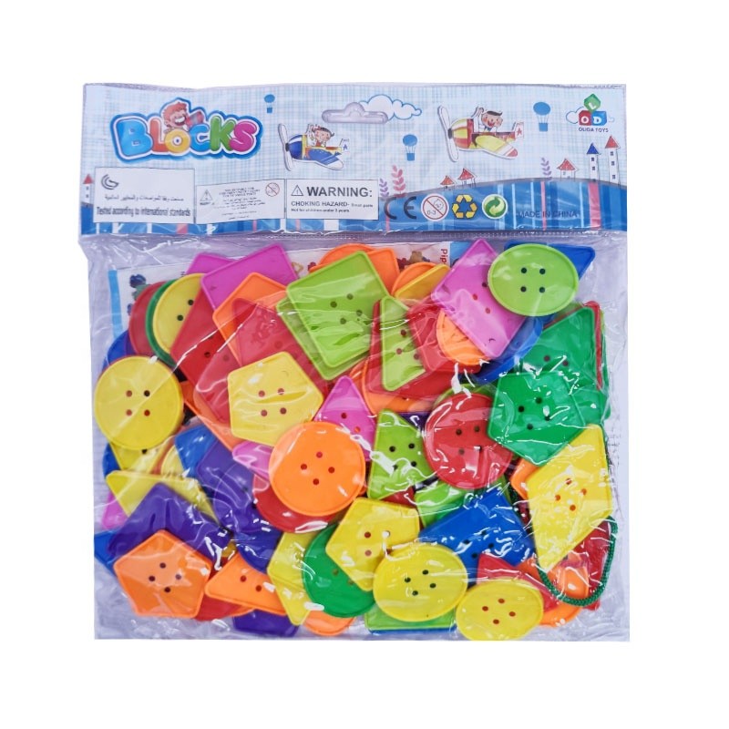 Educational Toy Factory - Creative Rope Building Buttons