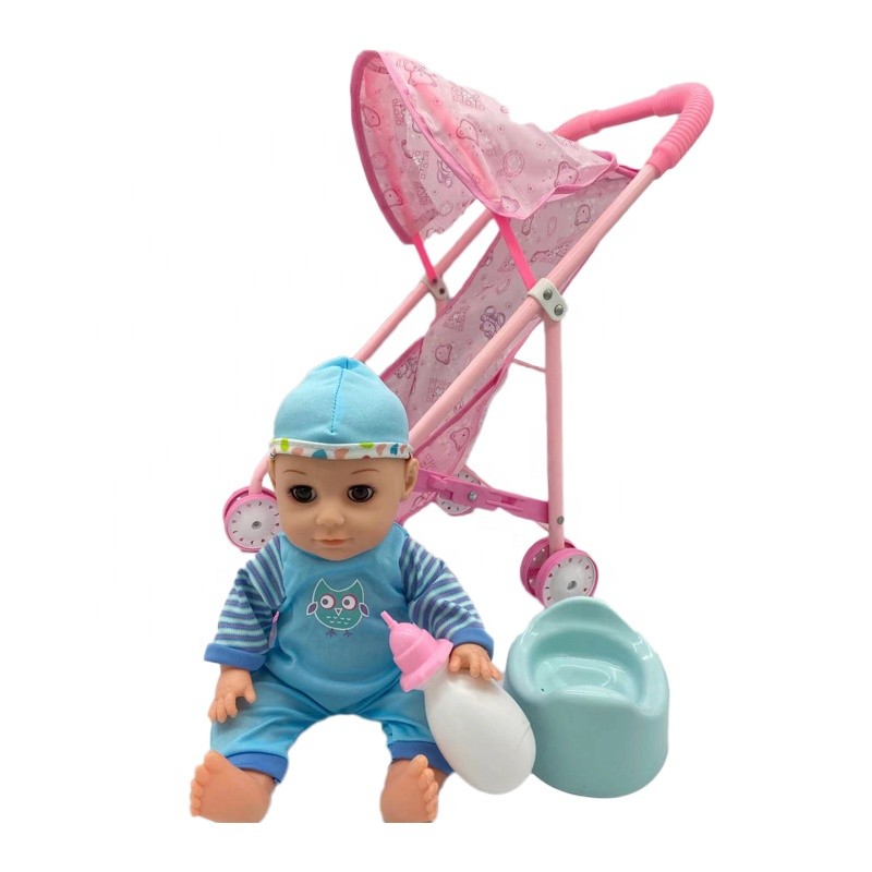 Doll Toy Factory - 14 Inch Chair Stroller Sound