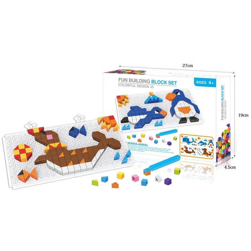 Building Blocks Factory - DIY Assembly Puzzle Bricks