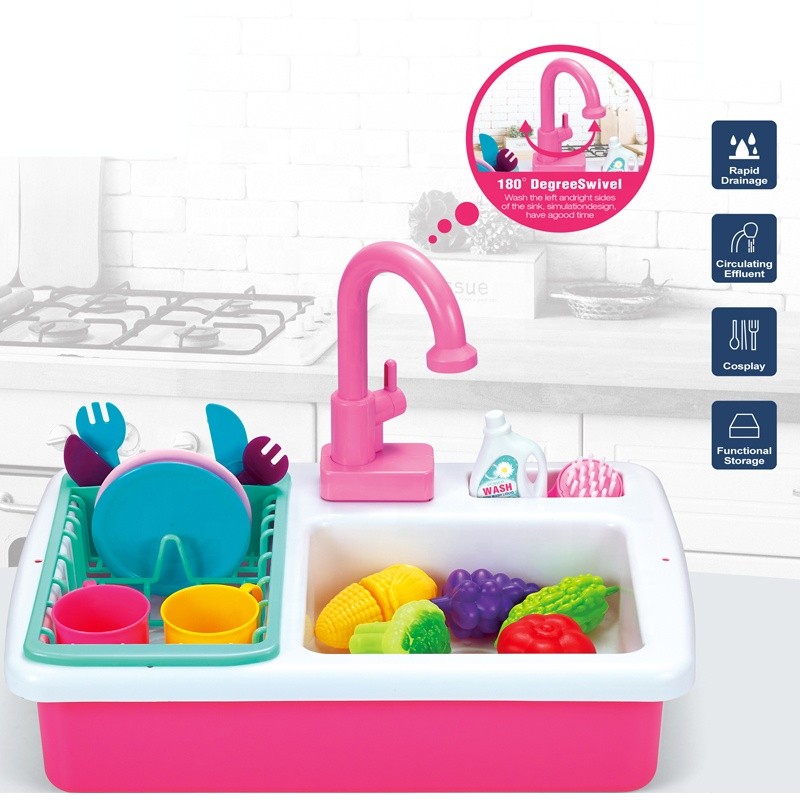 Kitchen Sink Toy Manufacturer - Electronic Faucet Wash