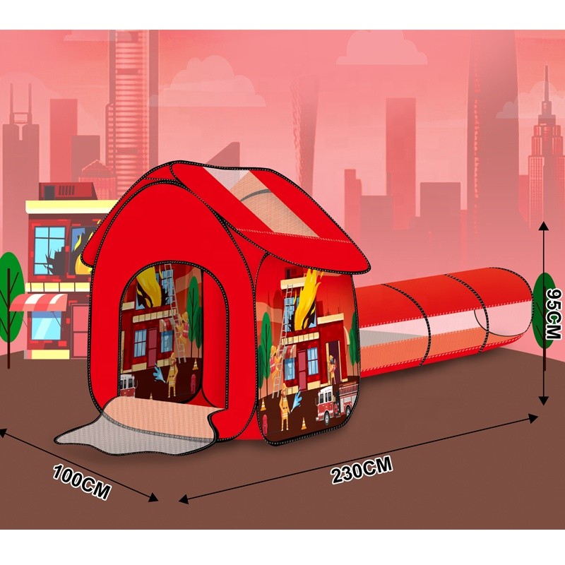 Play Tent Factory - 2 in 1 Pop Up Tunnel