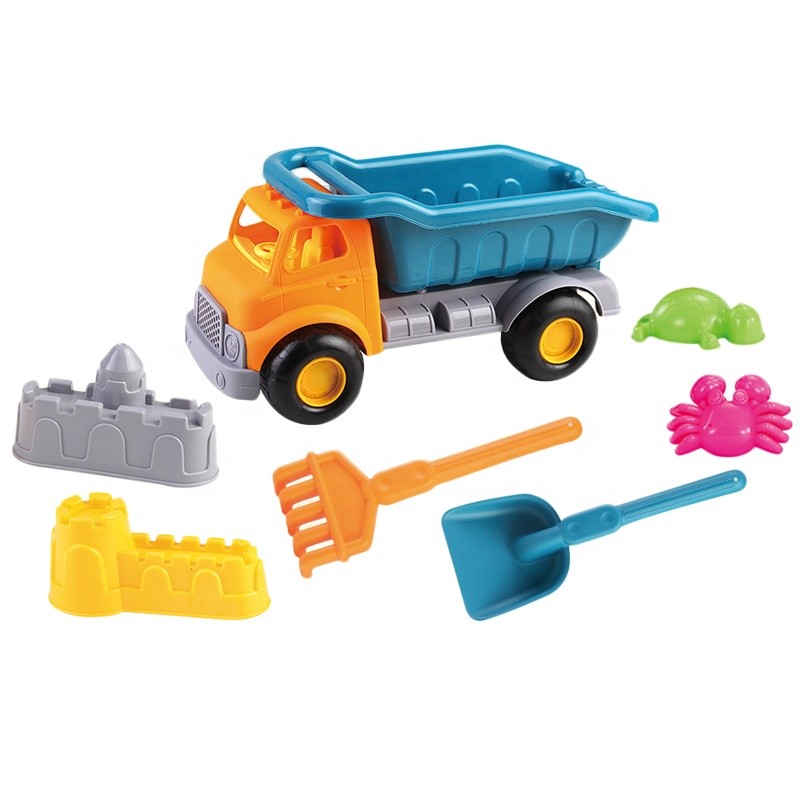 Sand Toy Set Manufacturer - Plastic Truck Beach Bucket