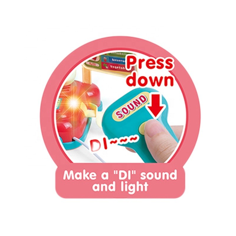 Supermarket Play Set Factory - Plastic Scanner Checkout