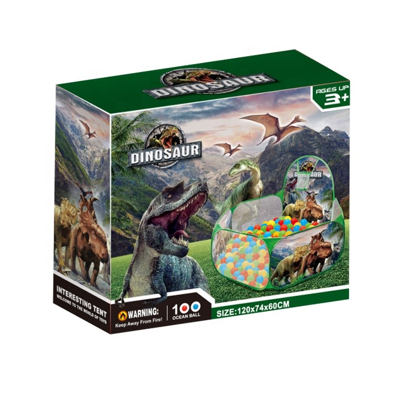Play Tent Manufacturer - Dinosaur Castle Ocean Balls