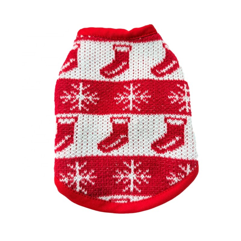 Pet Sweater Manufacturer - Christmas Knitted Fabric
