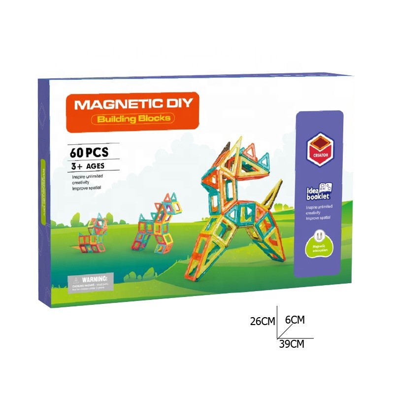 Magnetic Tiles Factory - Colorful Plastic Glass Material