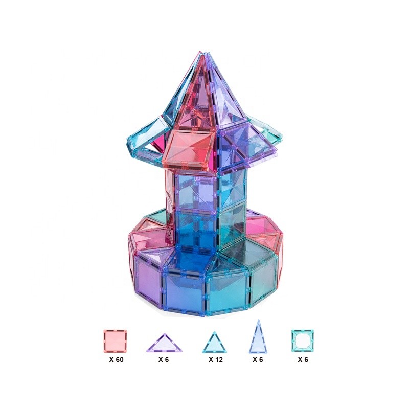 Magnetic Blocks Manufacturer - 59PCS 3D Diamond Construction