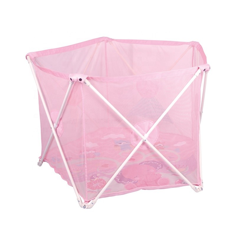 Baby Playpen Factory - Portable Mesh Play Yard
