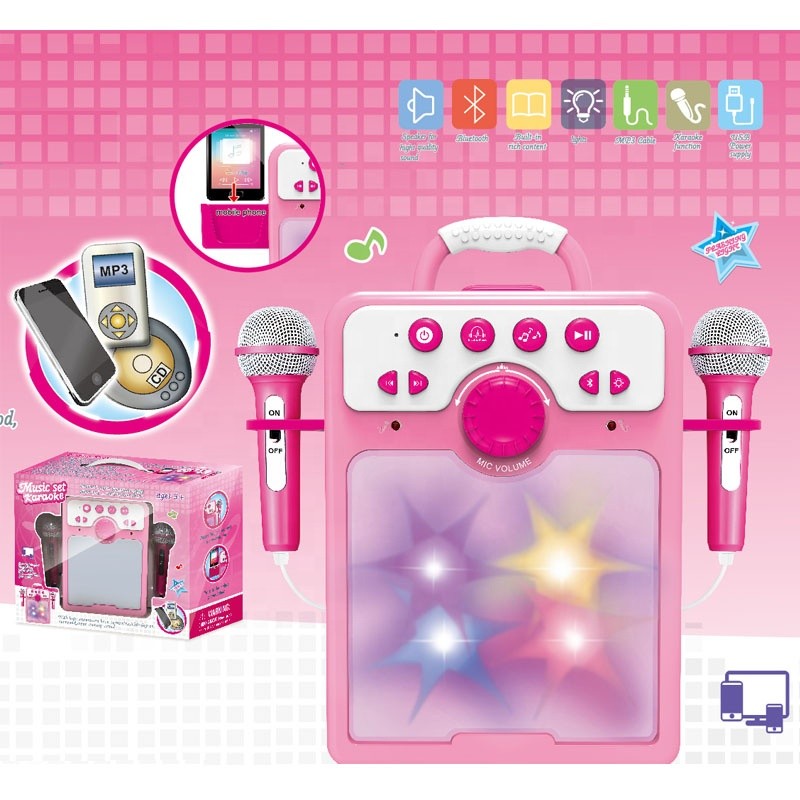 Karaoke Microphone Factory - Portable Singing Toy Plastic