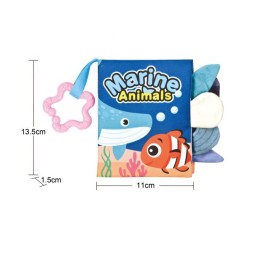 Baby Cloth Book Manufacturer - Early Educational Ocean Animal