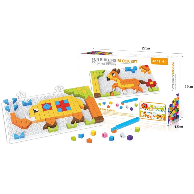 Building Blocks Factory - DIY Assembly Puzzle Bricks