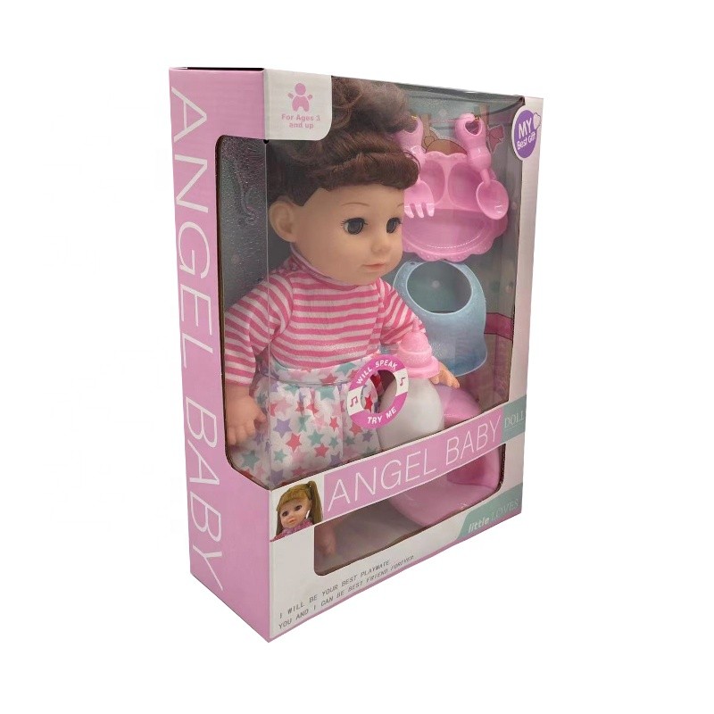 Doll Set Manufacturer - 14 Inch Boy Girl Drinking Pee