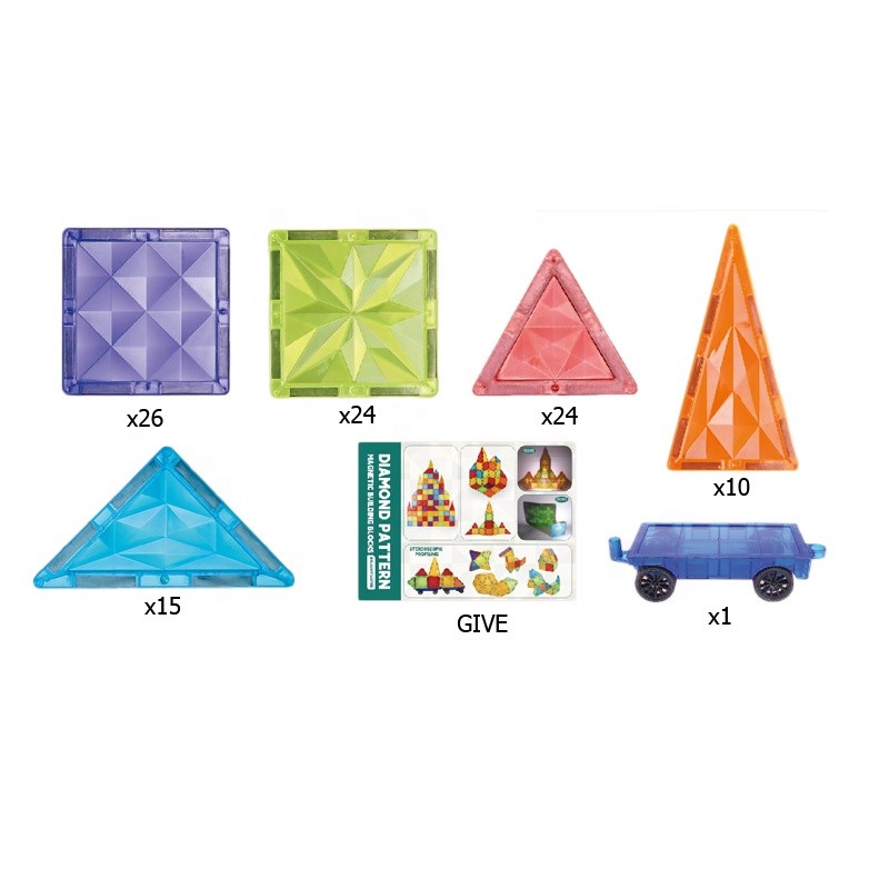 Magnetic Blocks Manufacturer - 100pcs Educational Assembly