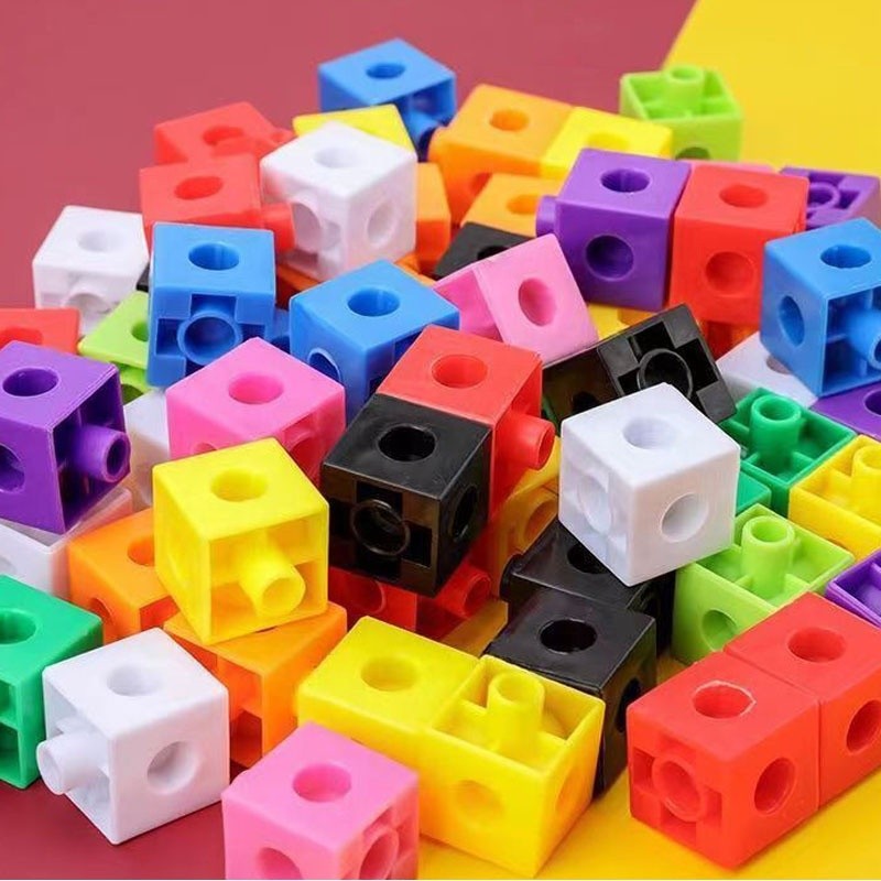 STEAM Blocks Manufacturer - 52 Piece Math Linking Cubes